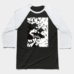 SNF4 Sousou no FRIEREN Beyond Journeys End at the Funeral anime and manga elf girl characters with flower pattern transparent minimalist abstract silhouette png vector art gifts October 2023 Baseball T-Shirt